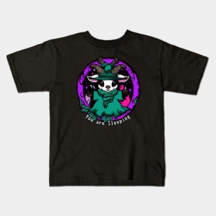 Pixel Art, Ritual Goat Kids T-Shirt